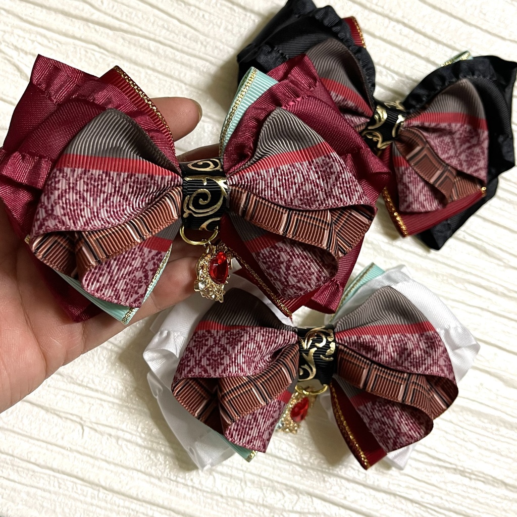 mhykショコライメージリボン(1400円+金具)