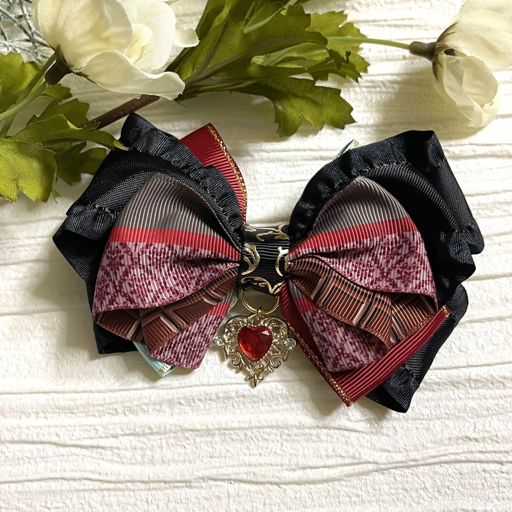 mhykショコライメージリボン(1400円+金具)