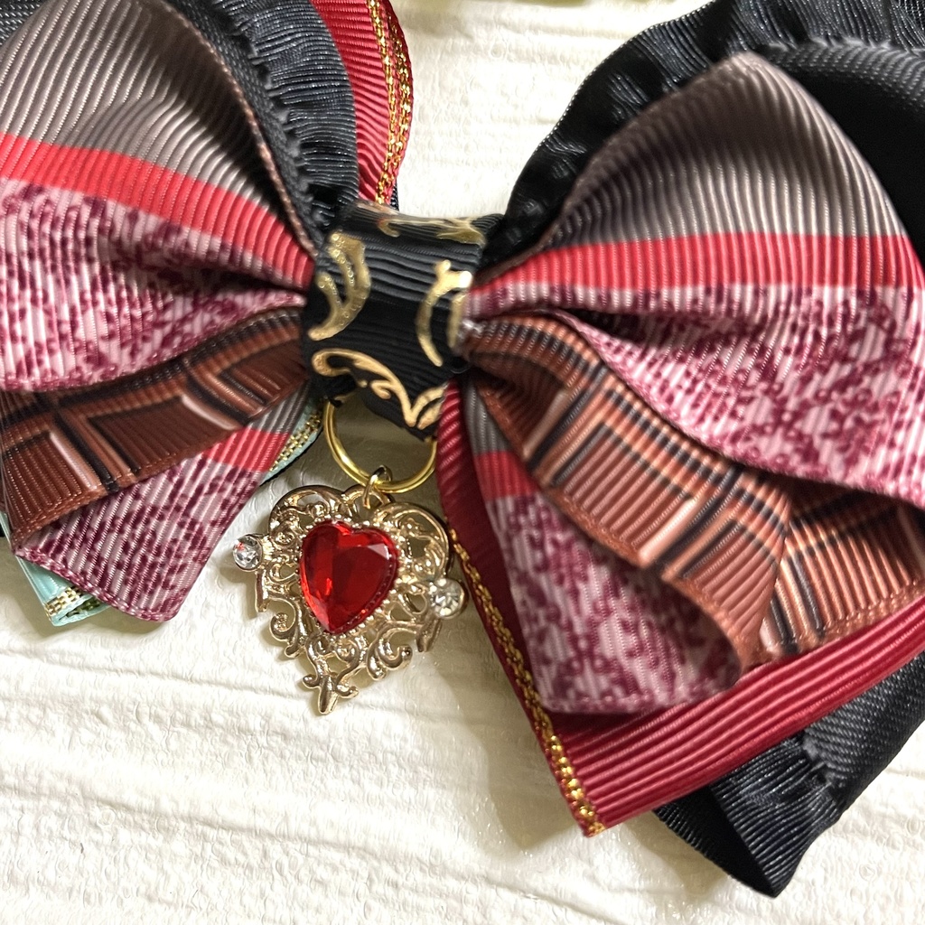 mhykショコライメージリボン(1400円+金具)