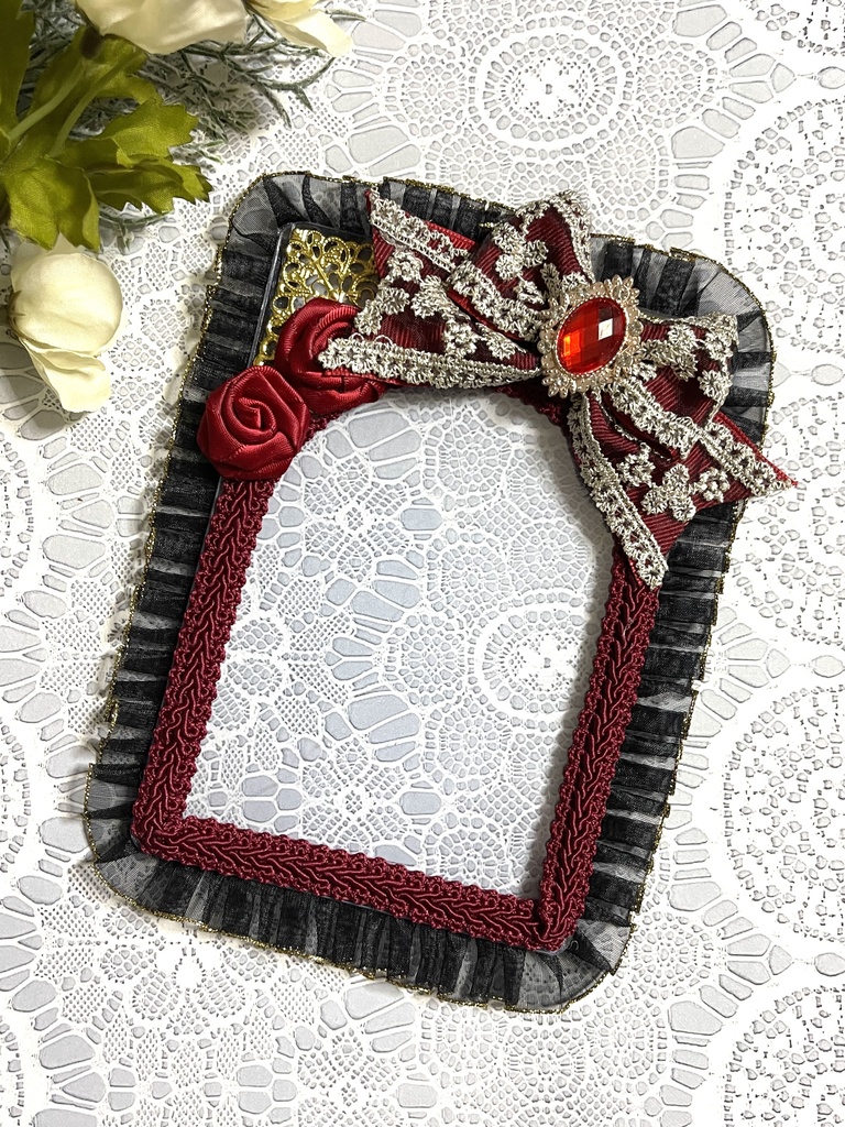 推しが窓から見てる風硬質デコケース【追加色】(A6ポスカサイズ)