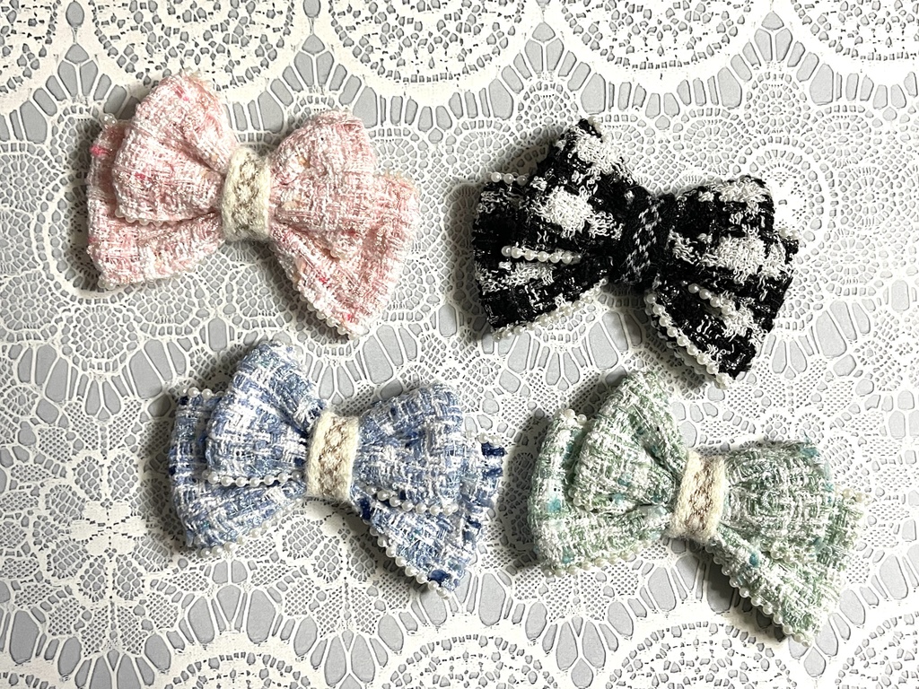 ネコチャンのご飯代にするリボン(500円+金具)