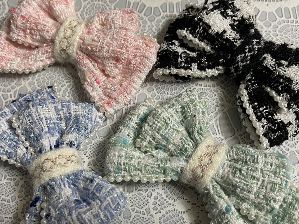 ネコチャンのご飯代にするリボン(500円+金具)