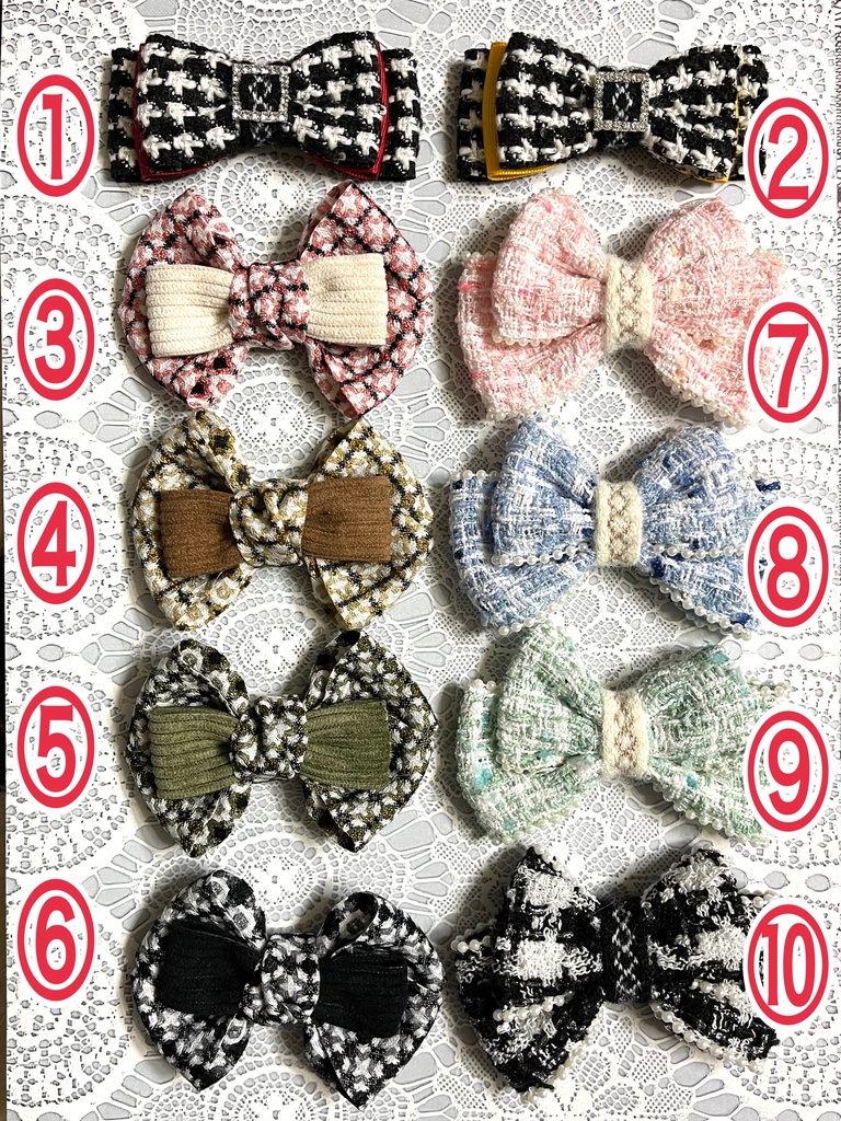 ネコチャンのご飯代にするリボン(500円+金具)