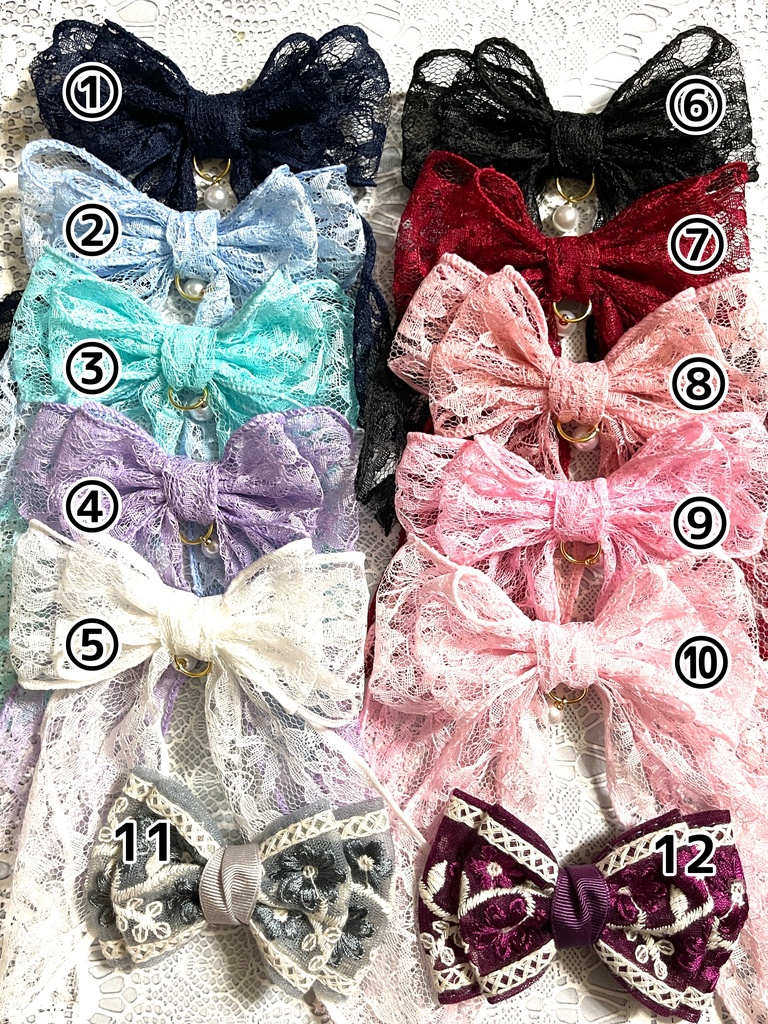 ネコチャンのご飯代にするリボン(500円+金具)