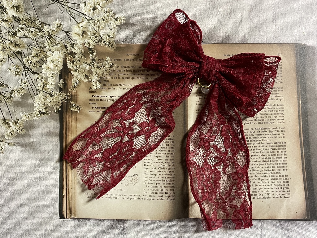 ネコチャンのご飯代にするリボン(500円+金具)