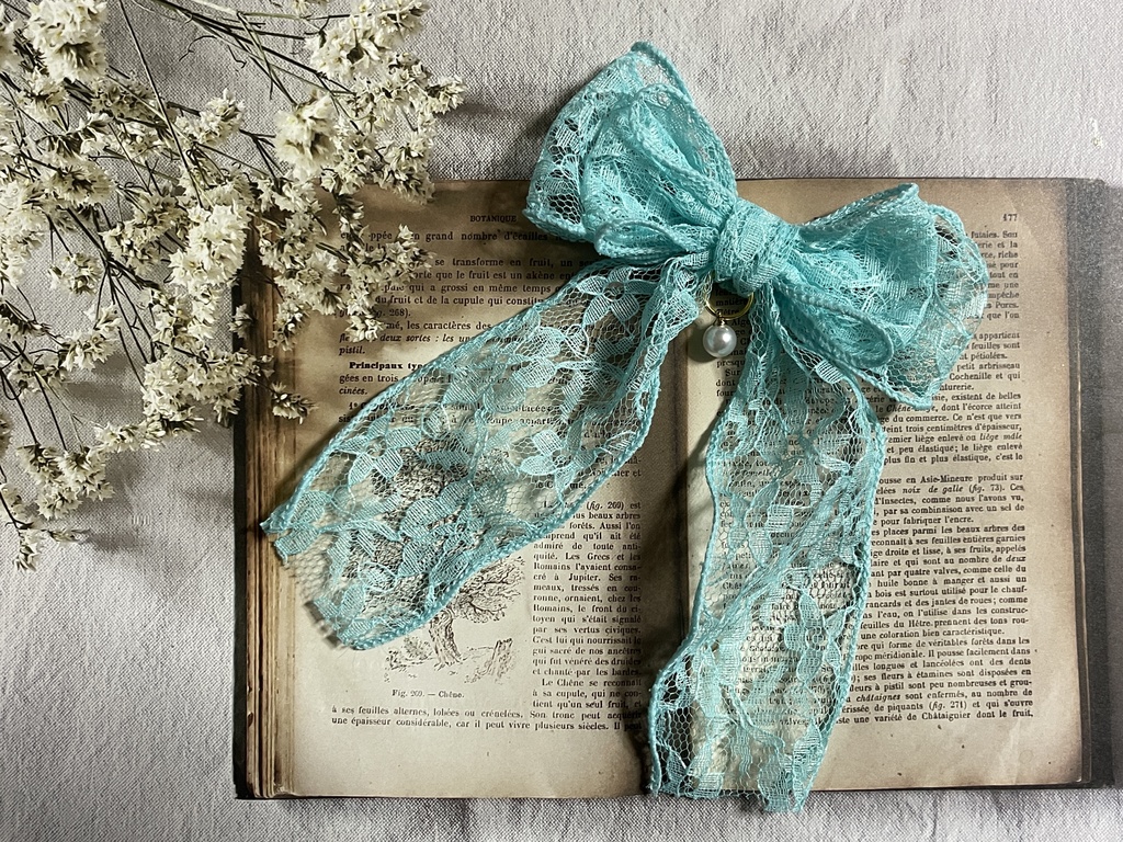 ネコチャンのご飯代にするリボン(500円+金具)