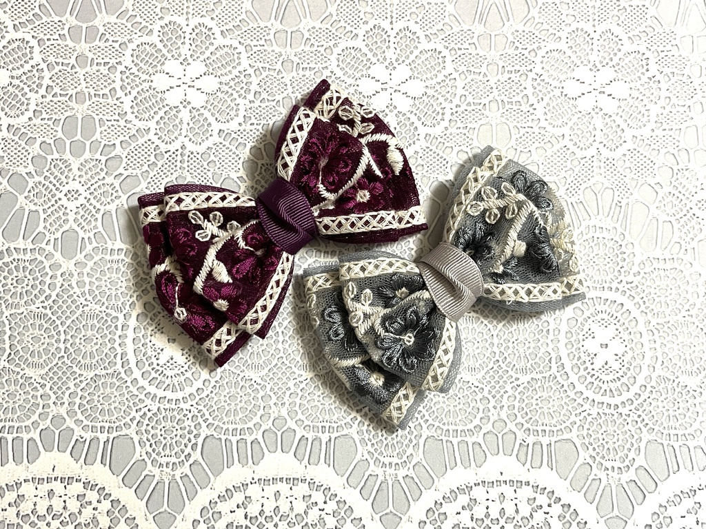 ネコチャンのご飯代にするリボン(500円+金具)