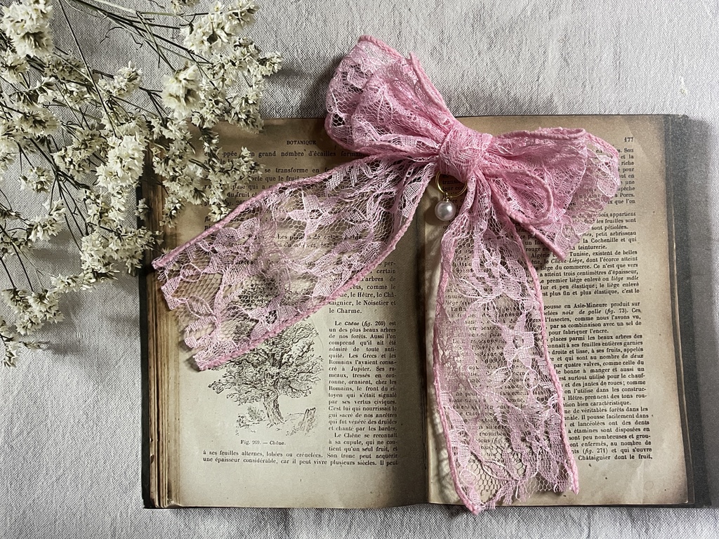 ネコチャンのご飯代にするリボン(500円+金具)