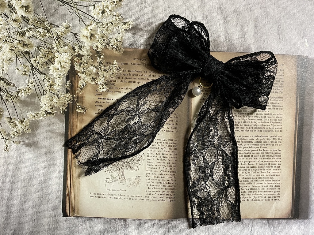 ネコチャンのご飯代にするリボン(500円+金具)