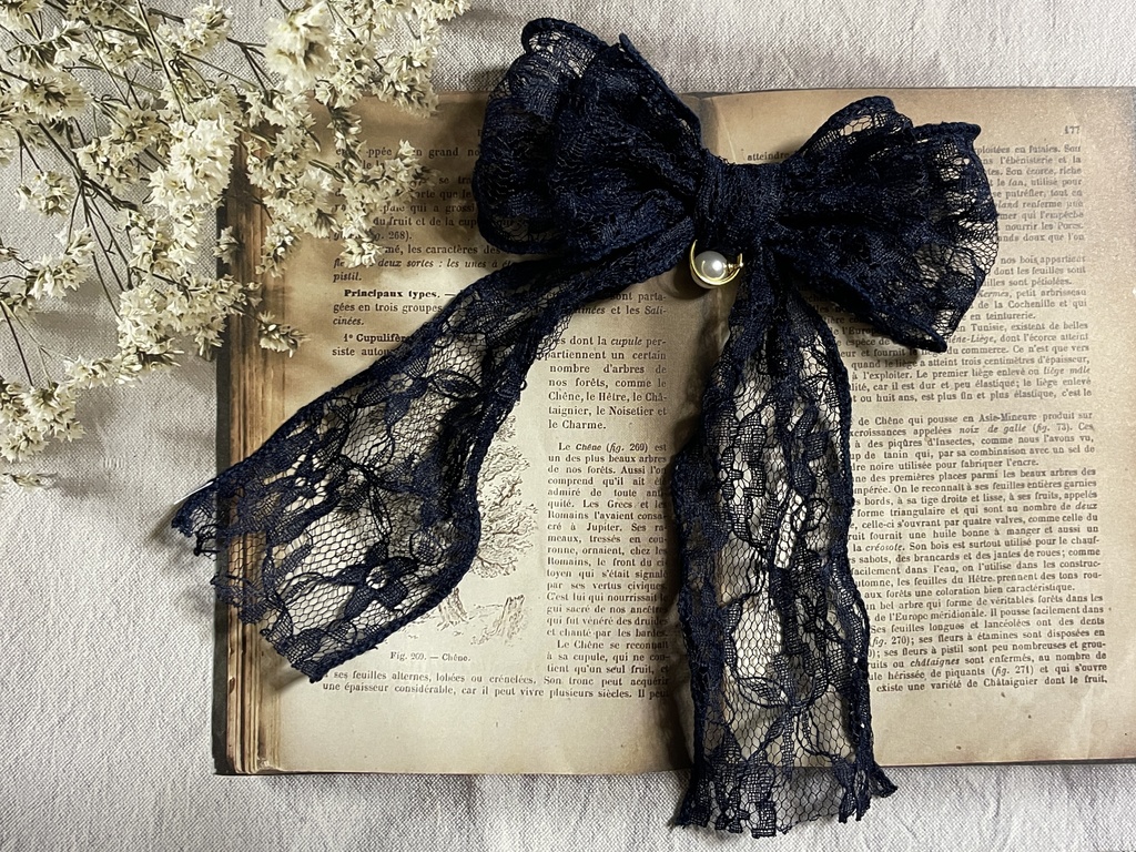 ネコチャンのご飯代にするリボン(500円+金具)