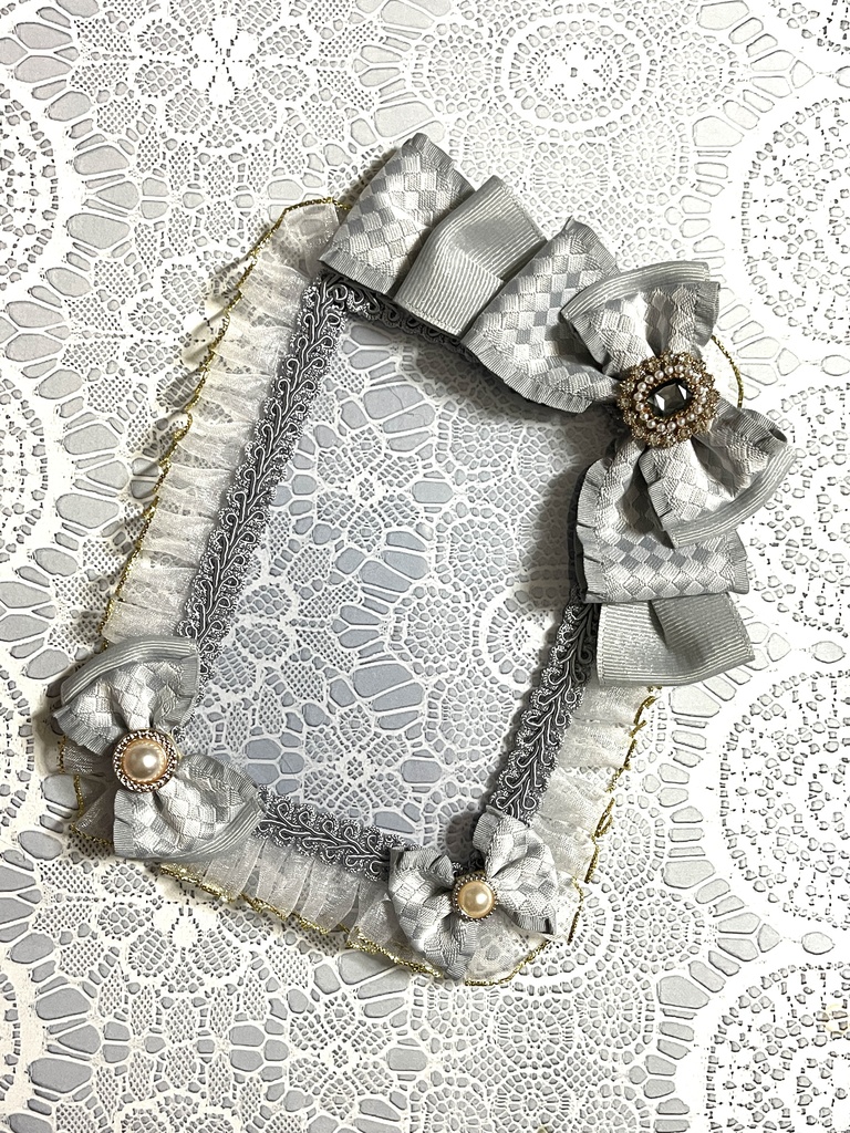 市松硬質デコケース◇◆(B7・ブロマイドサイズ)