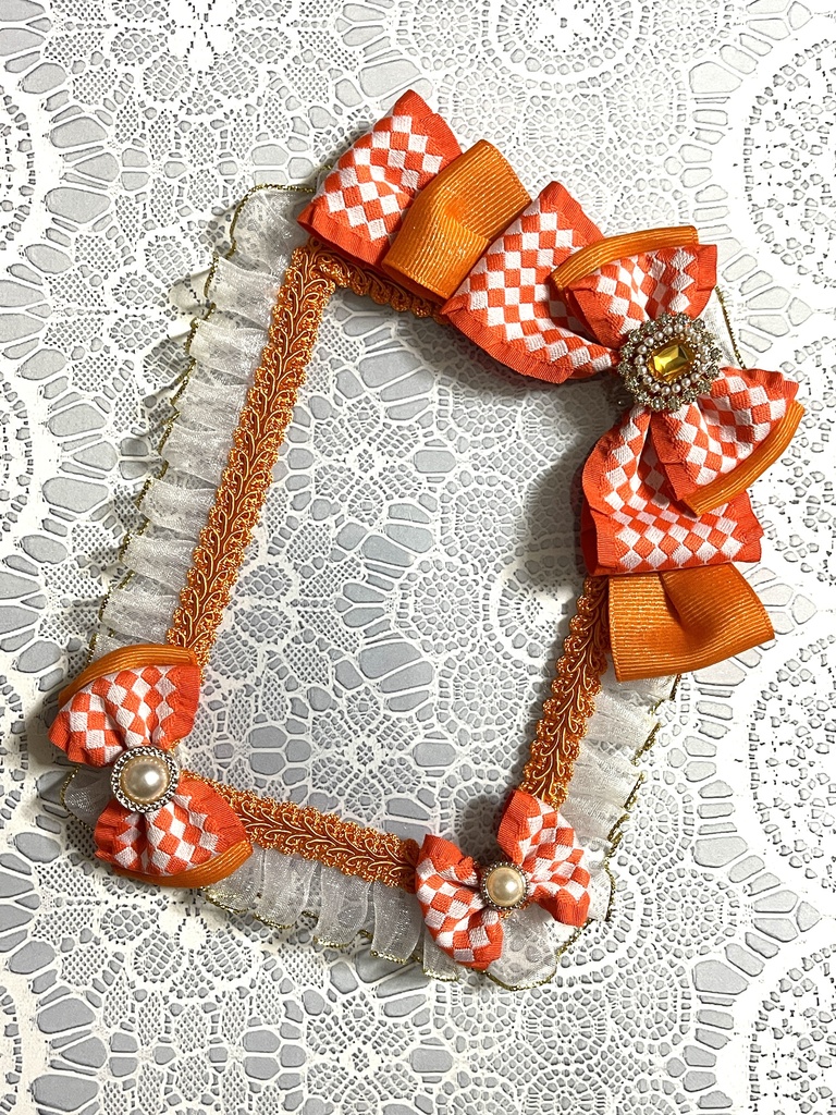 市松硬質デコケース◇◆(B7・ブロマイドサイズ)