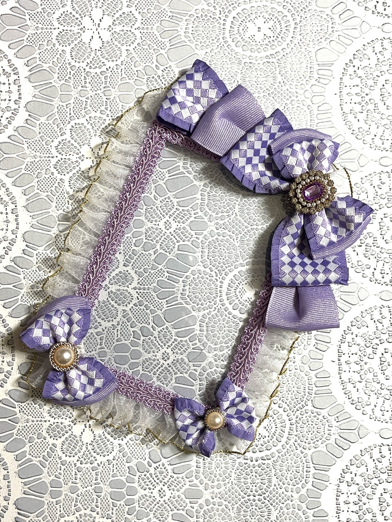 市松硬質デコケース◇◆(B7・ブロマイドサイズ)