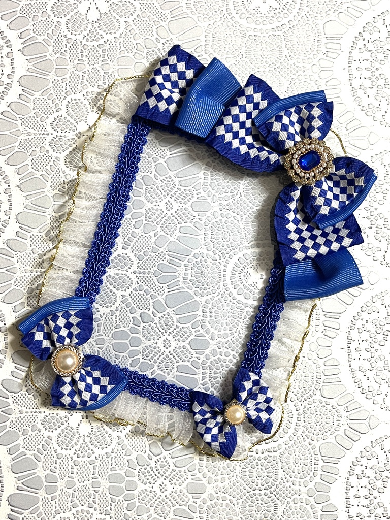 市松硬質デコケース◇◆(B7・ブロマイドサイズ)