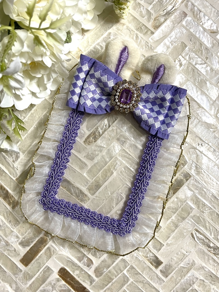 うさ耳🐰硬質デコケース(B8・トレカサイズ)