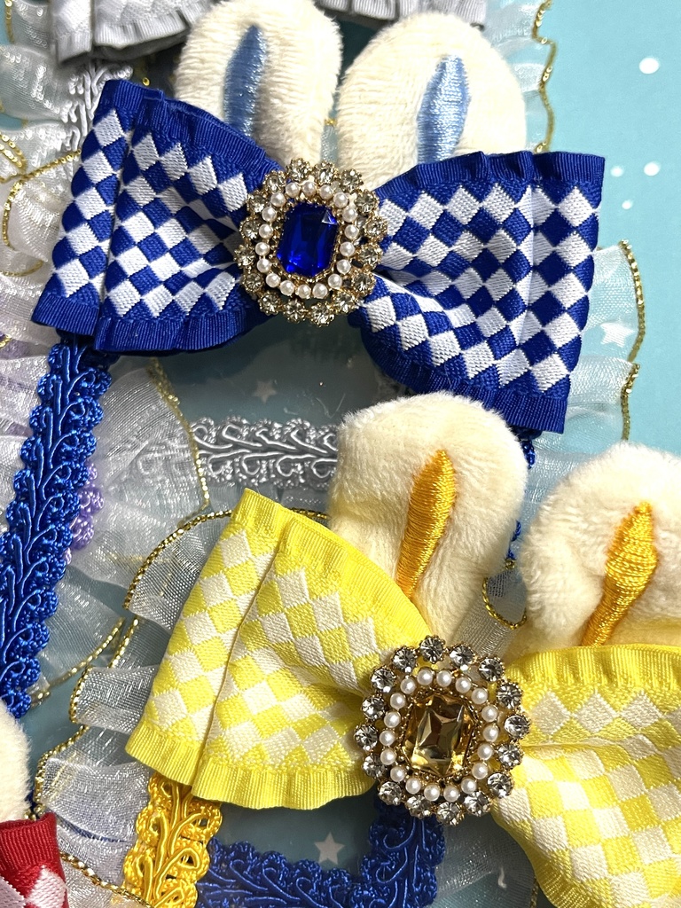 うさ耳🐰硬質デコケース(B8・トレカサイズ)