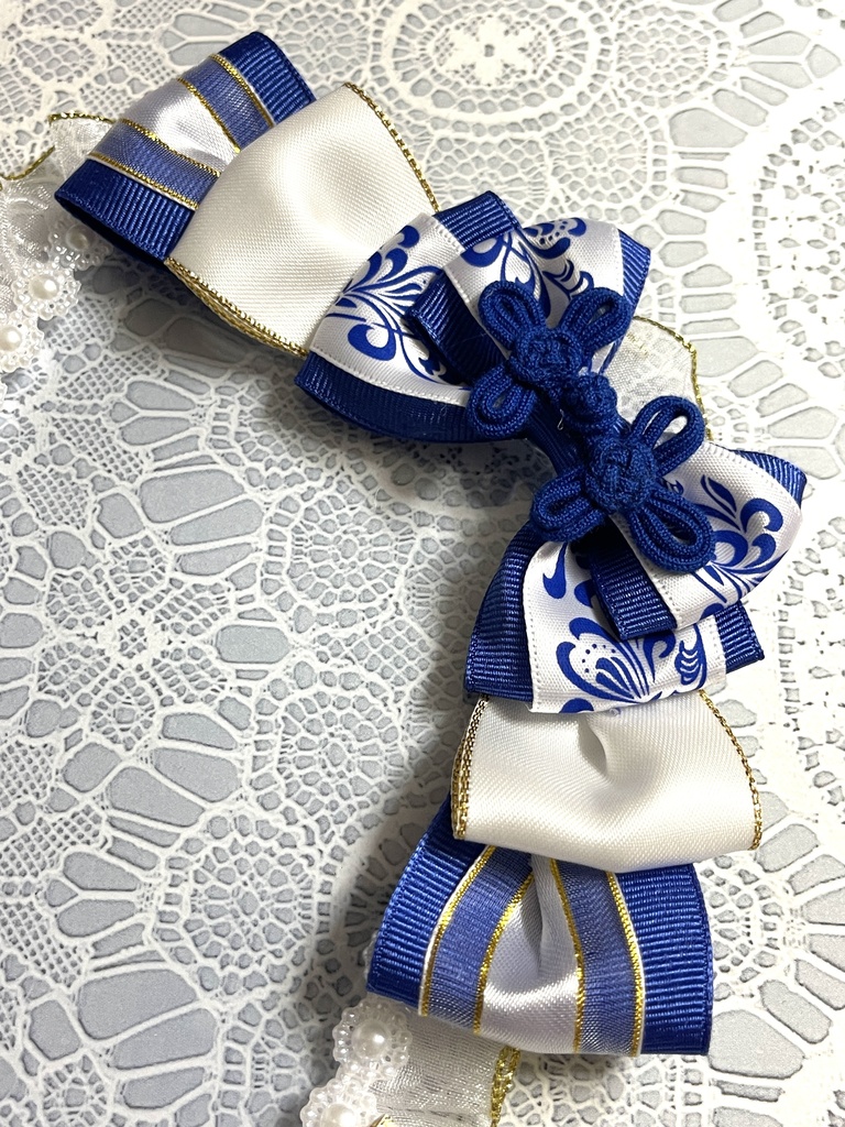 チャイナ風硬質デコケース(B7・ブロマイドサイズ)