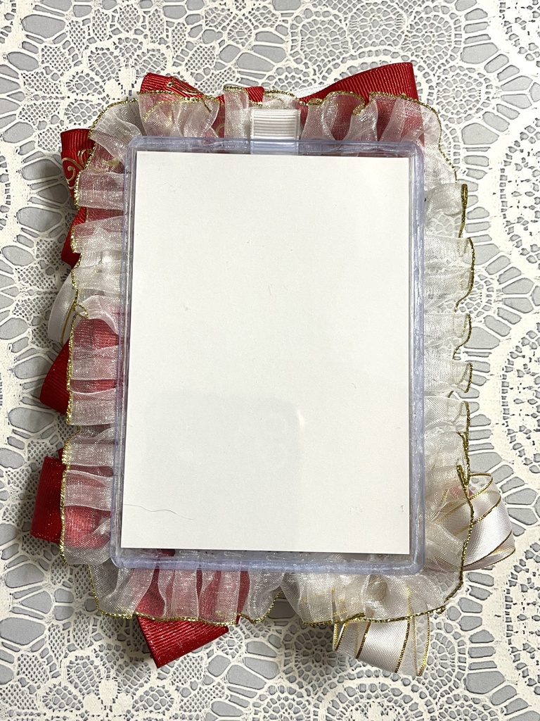 推しカラー硬質デコケース13〜22(B7・ブロマイドサイズ)