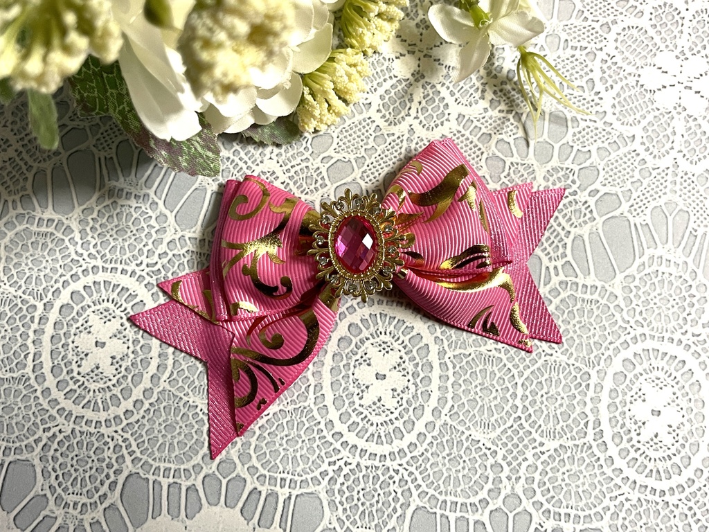 アラベスクリボン11色(600円+金具)