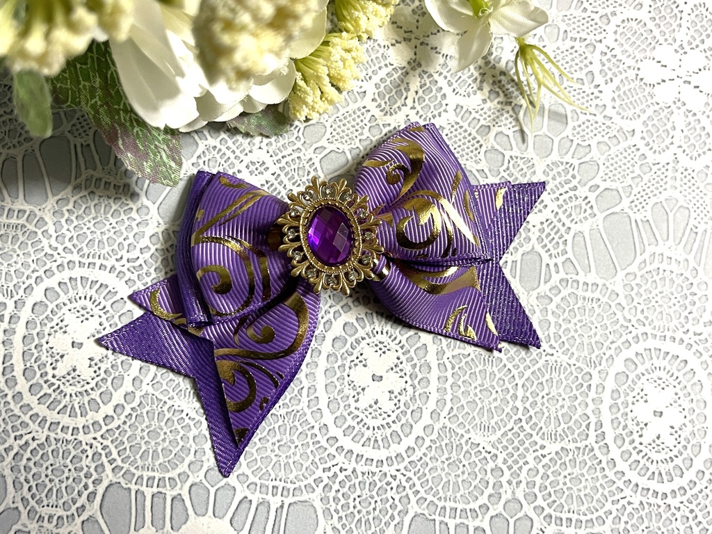 アラベスクリボン11色(600円+金具)