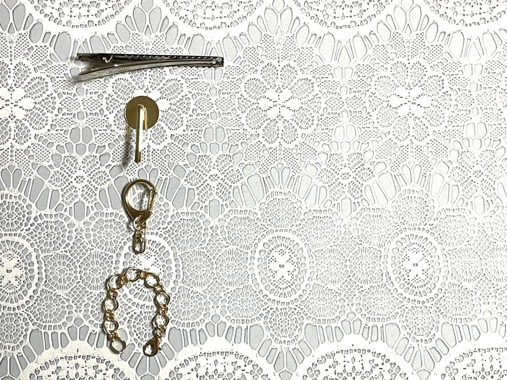 アラベスクリボン11色(600円+金具)