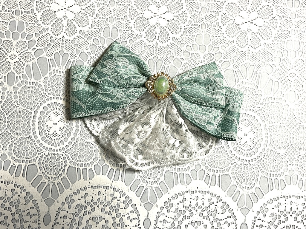 サテンレース🎀(700円+金具)