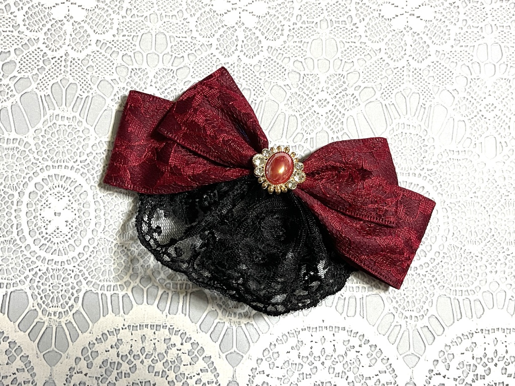 サテンレース🎀(700円+金具)