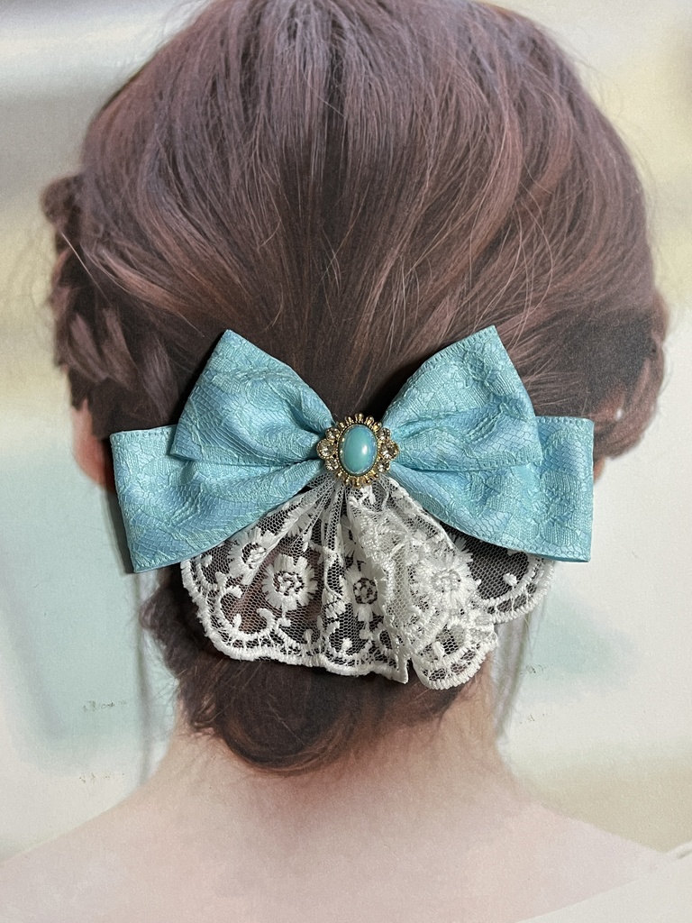 サテンレース🎀(700円+金具)