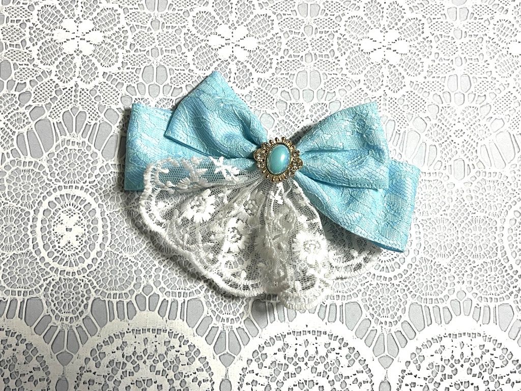 サテンレース🎀(700円+金具)