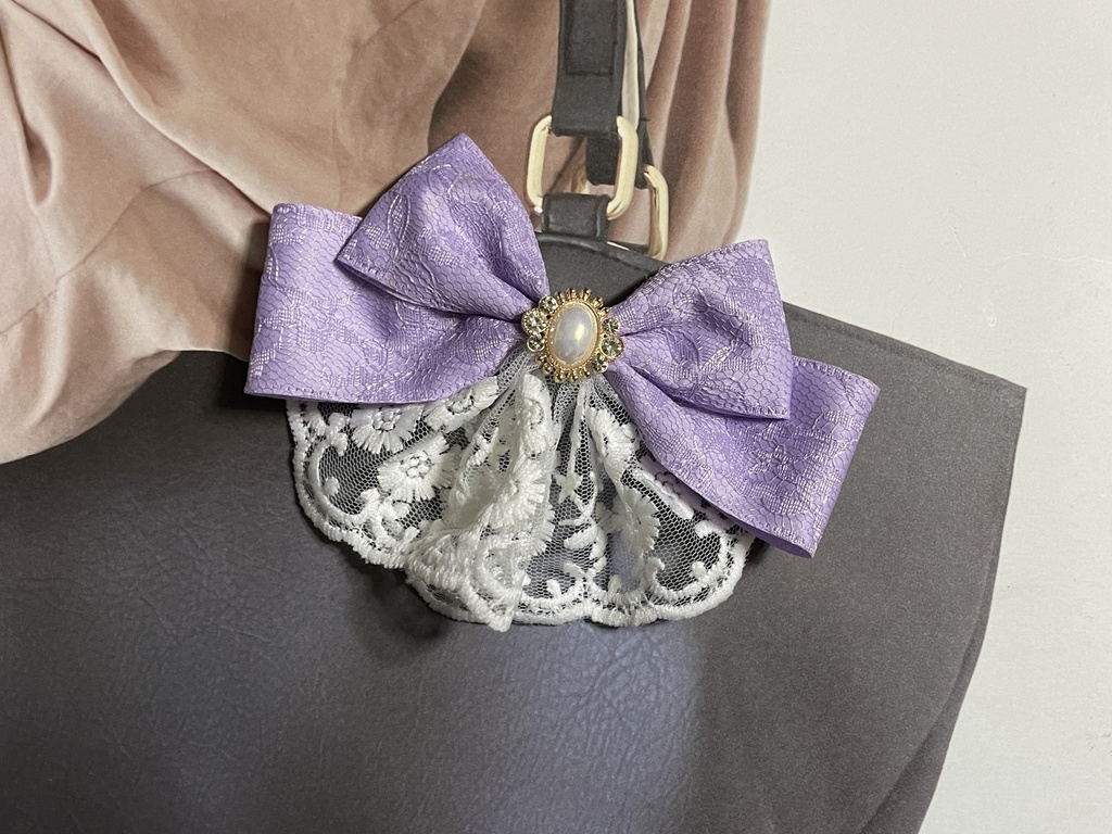 サテンレース🎀(700円+金具)