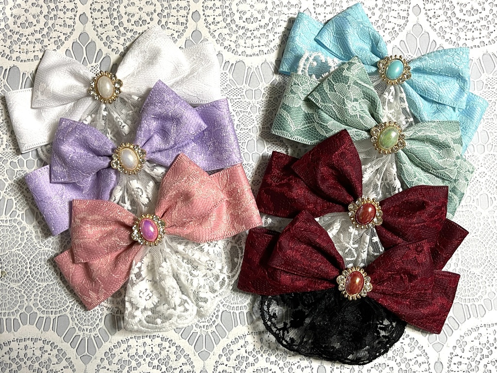 サテンレース🎀(700円+金具)