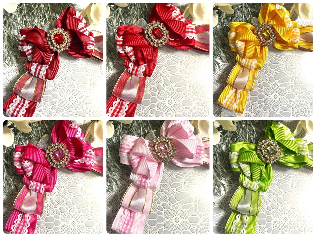 真四角硬質デコケース(ギンガムチェック)