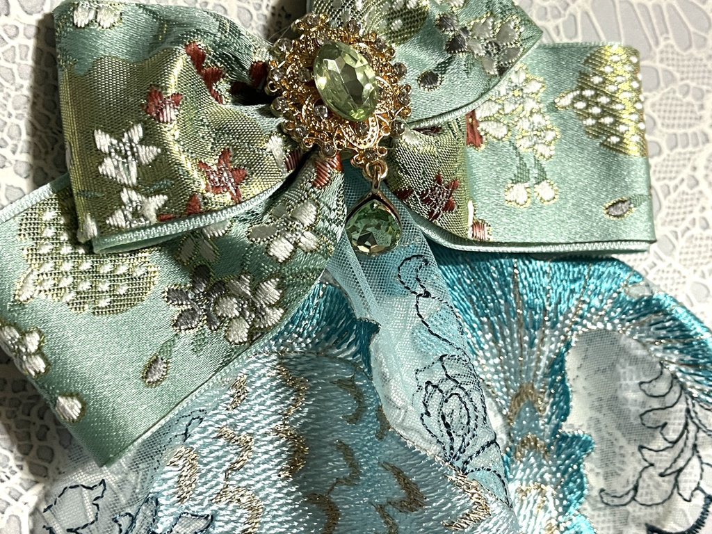 ジャボリボン(+金具)チュールレース