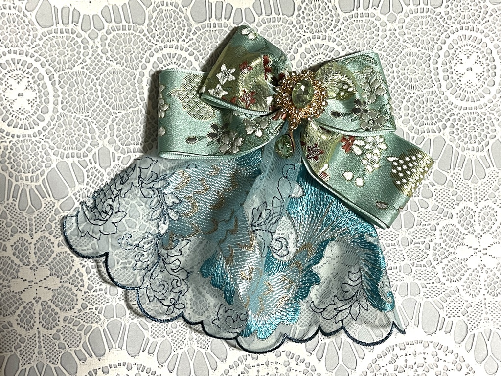 ジャボリボン(+金具)チュールレース