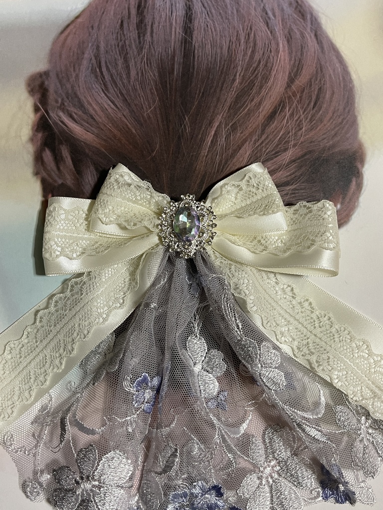 ジャボリボン(+金具)チュールレース