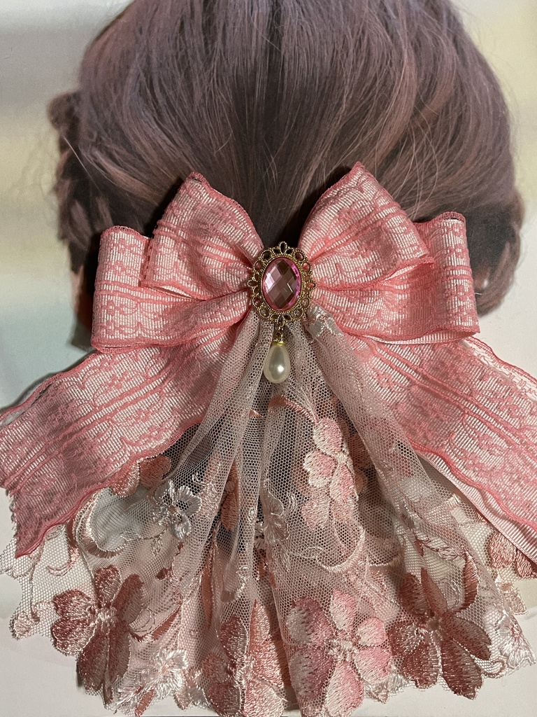 ジャボリボン(+金具)チュールレース