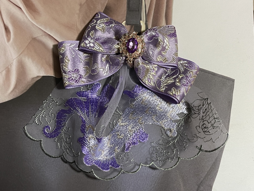 ジャボリボン(+金具)チュールレース