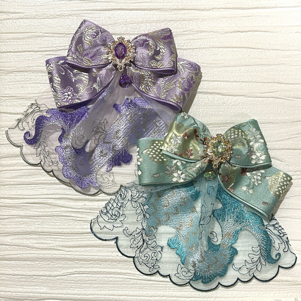 ジャボリボン(+金具)チュールレース