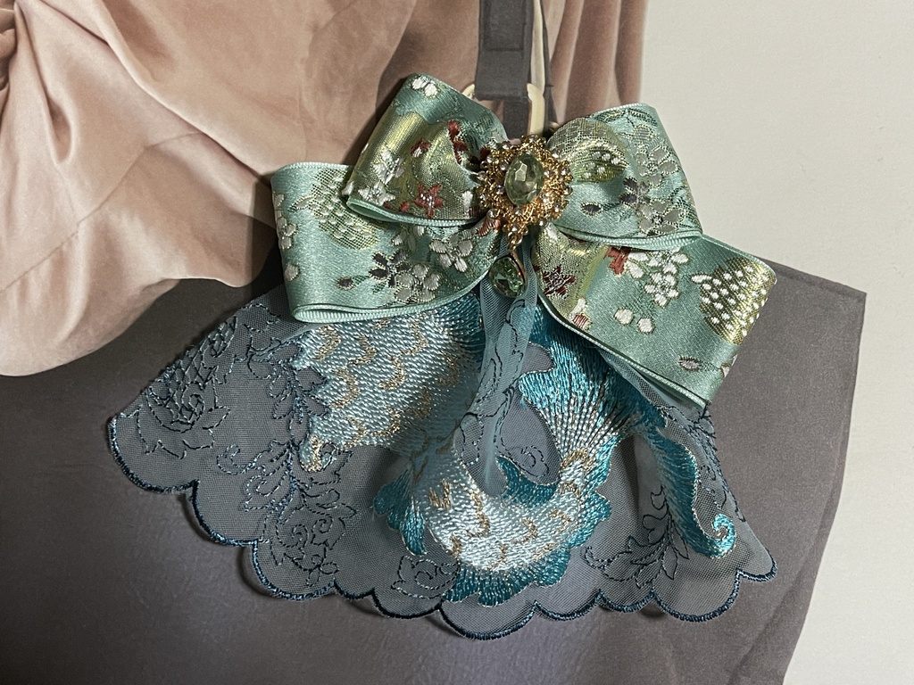 ジャボリボン(+金具)チュールレース