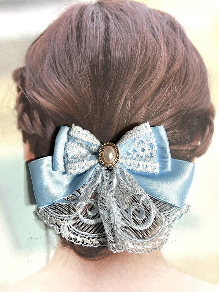 東の国イメージ🎀(ライトブルー)(1000円+金具)