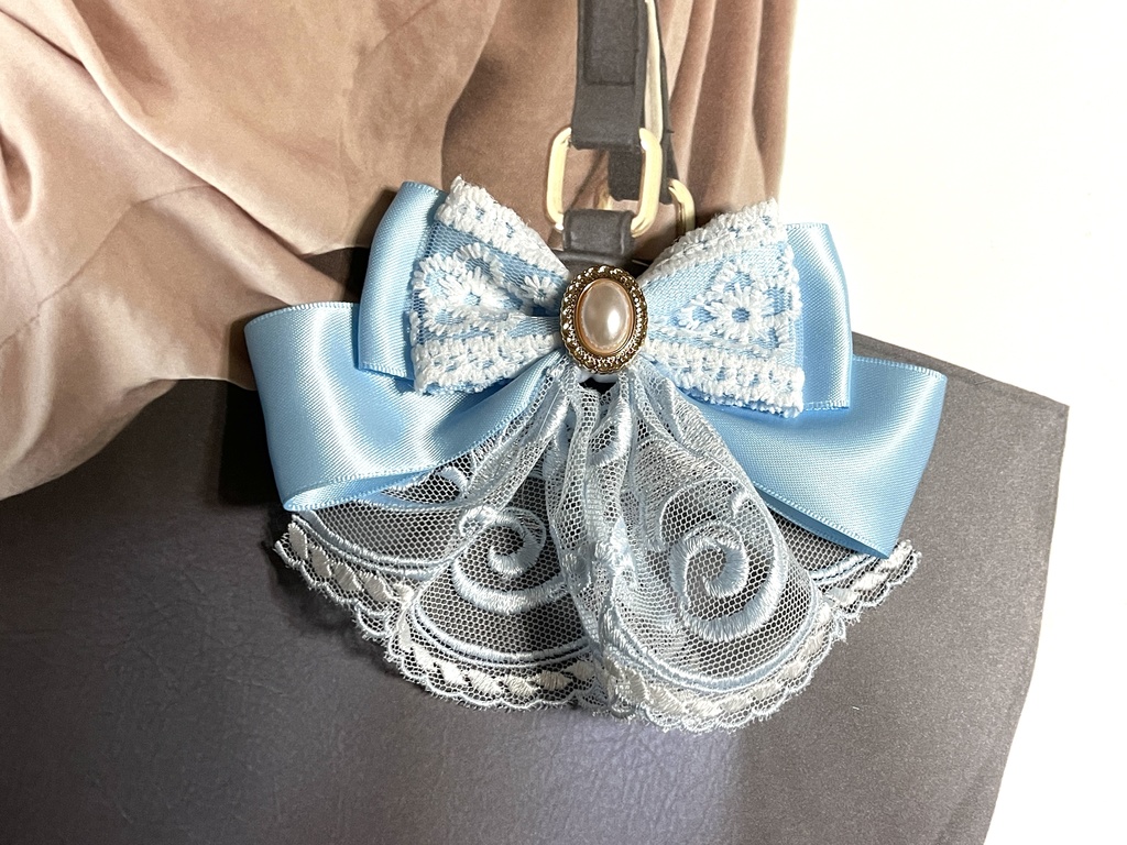 東の国イメージ🎀(ライトブルー)(1000円+金具)