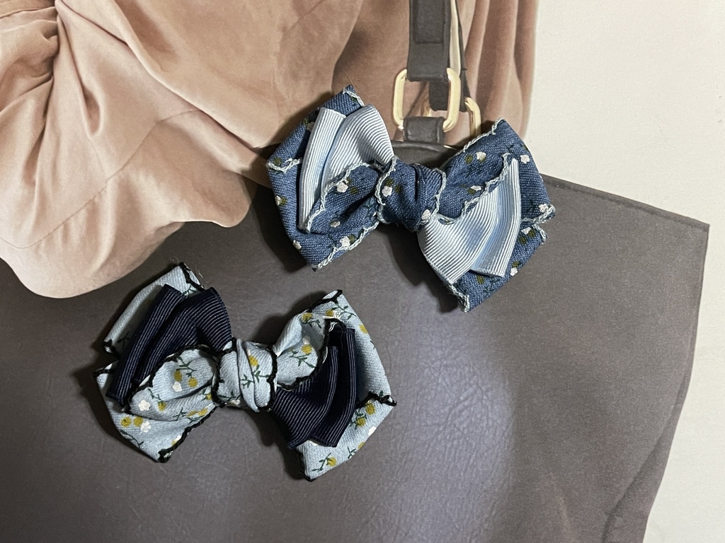 ネコチャンのご飯代にするリボン(500〜700円+金具)