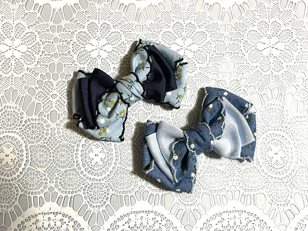 ネコチャンのご飯代にするリボン(500〜700円+金具)