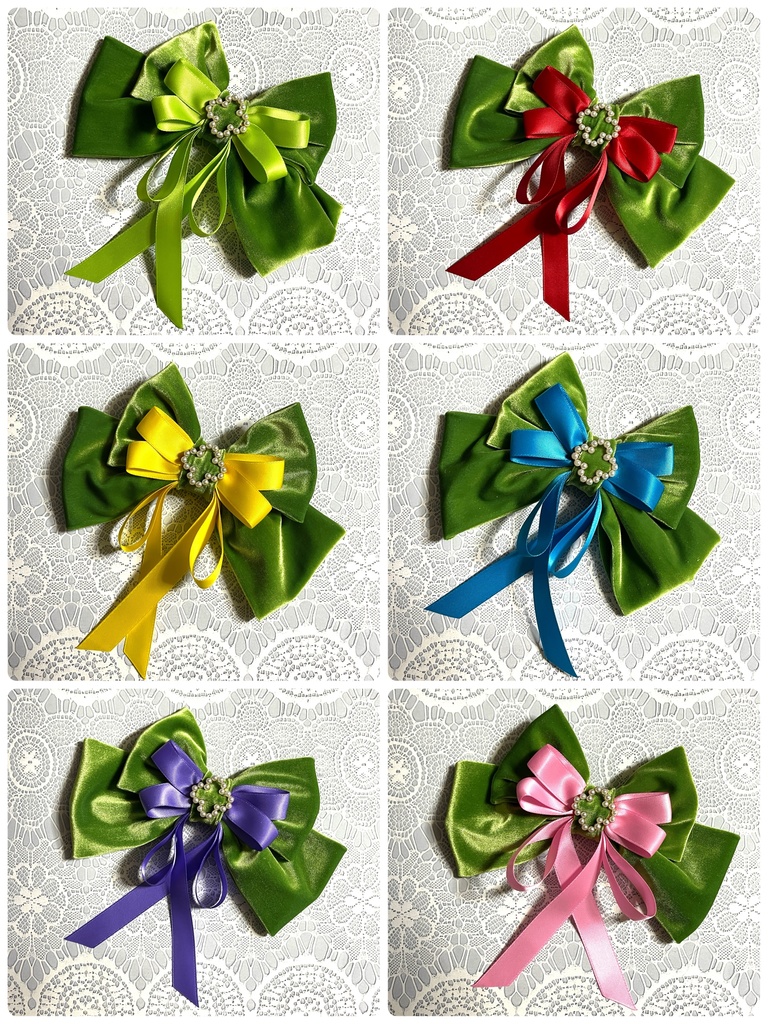 りぶうと新衣装イメージリボン🎀(1350円+金具)