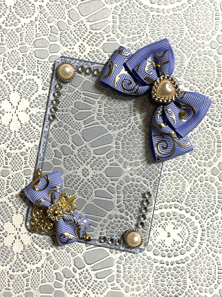 推しカラーシンプル硬質デコケース1〜10(B8・トレカサイズ)