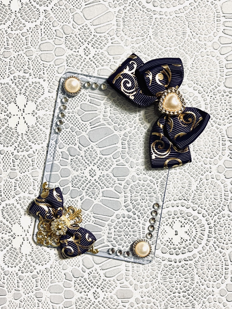 推しカラーシンプル硬質デコケース1〜10(B8・トレカサイズ)