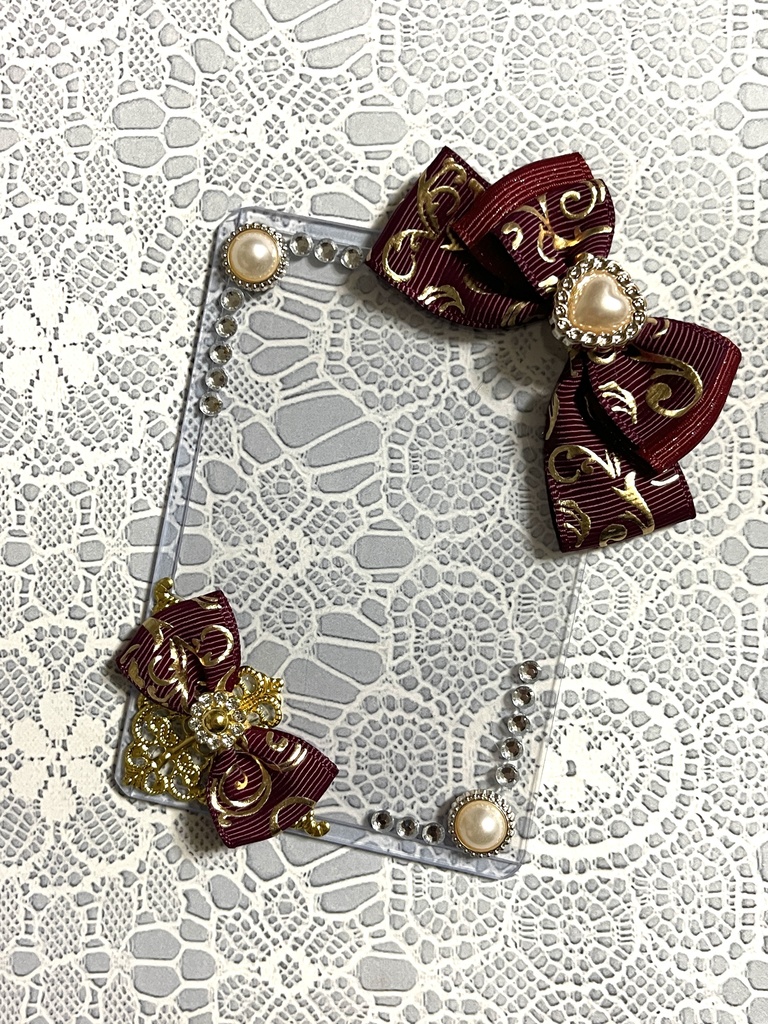 推しカラーシンプル硬質デコケース1〜10(B8・トレカサイズ)