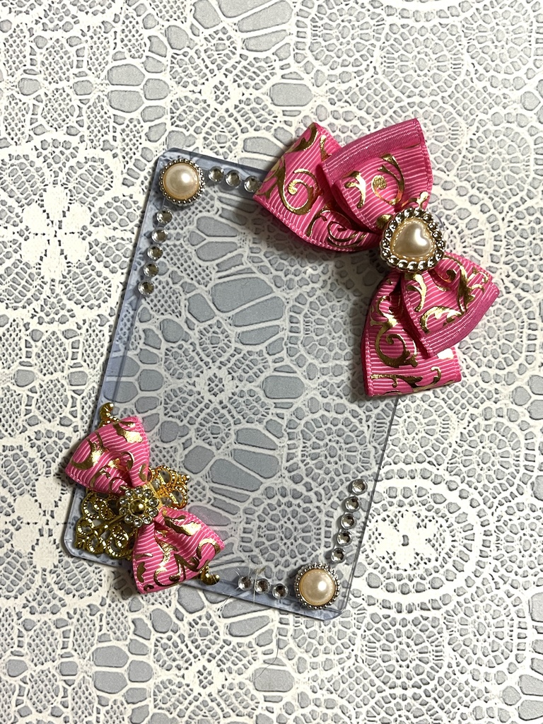 推しカラーシンプル硬質デコケース1〜10(B8・トレカサイズ)