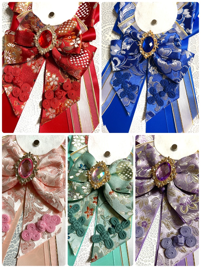 チャイナ風ロゼット