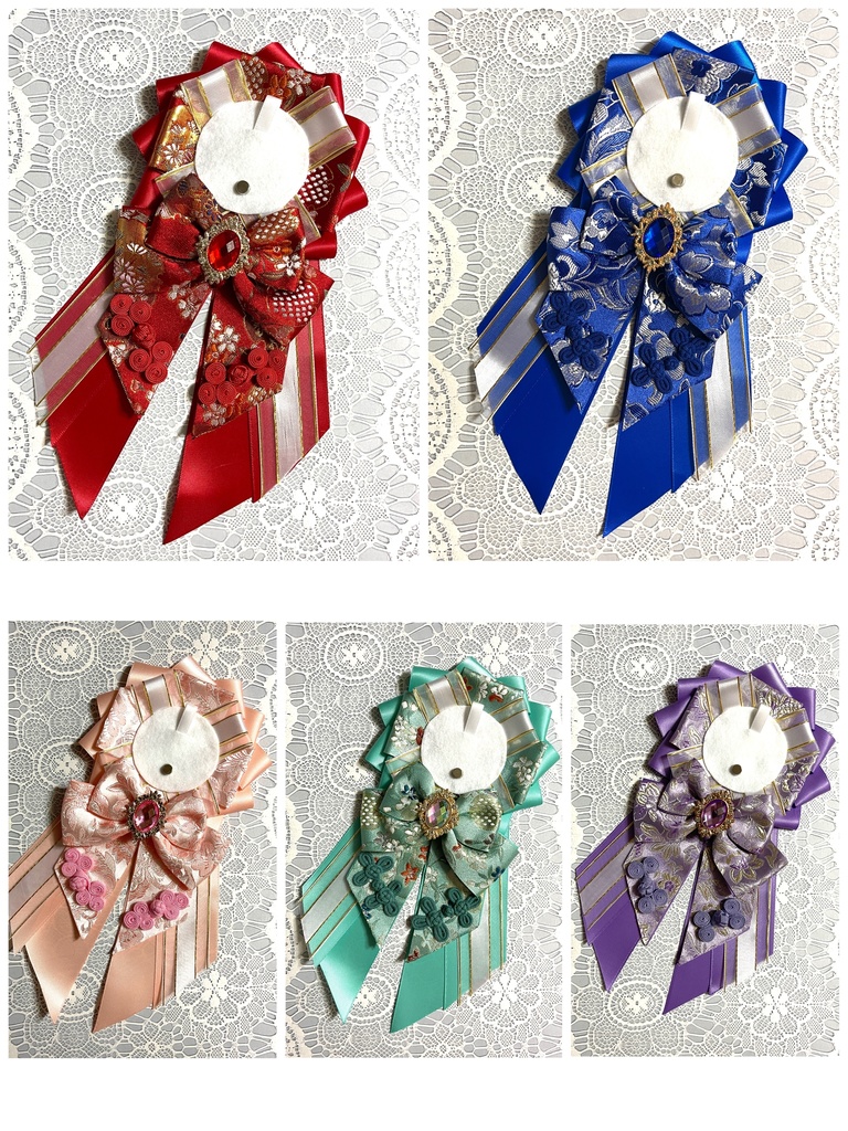 チャイナ風ロゼット